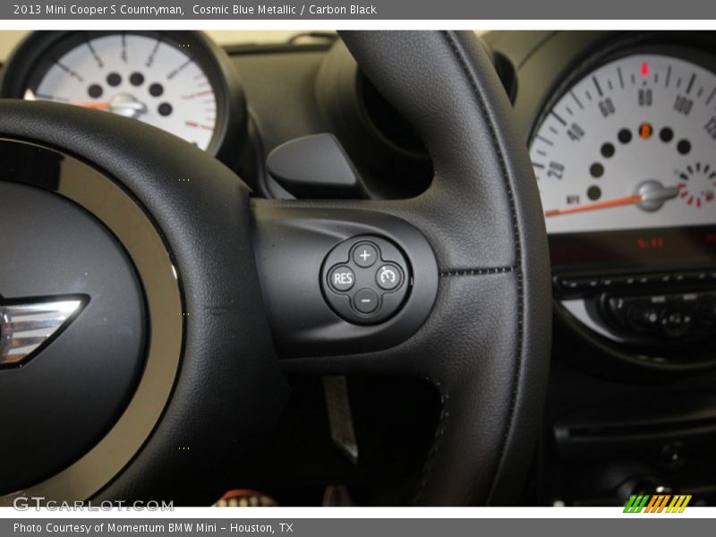 Cosmic Blue Metallic / Carbon Black 2013 Mini Cooper S Countryman