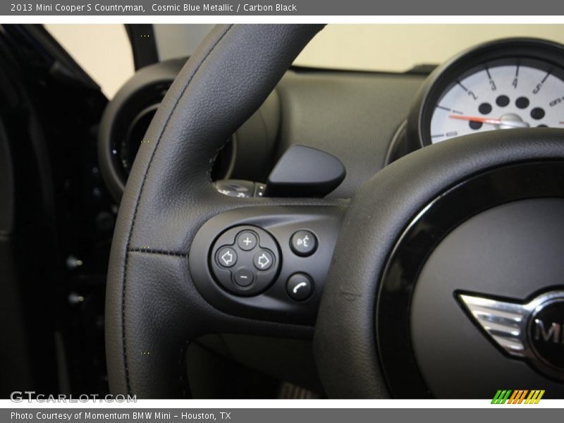 Cosmic Blue Metallic / Carbon Black 2013 Mini Cooper S Countryman