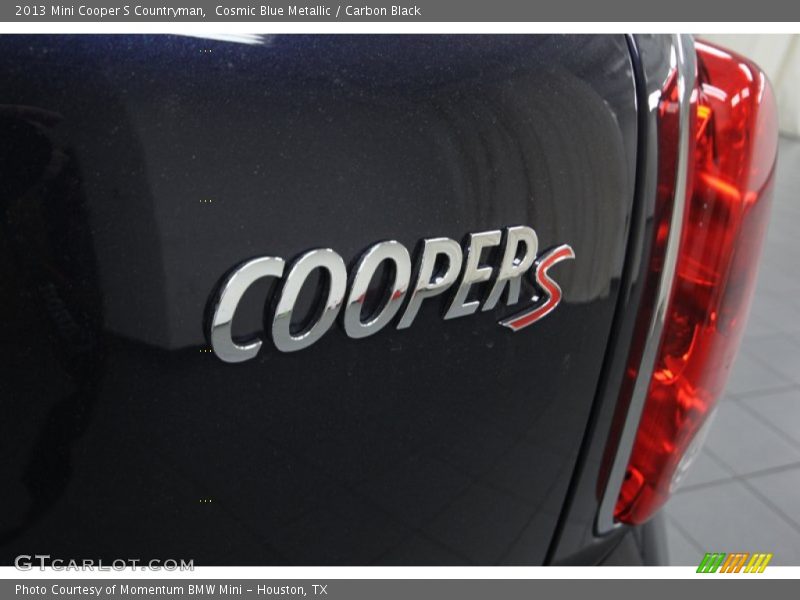 Cosmic Blue Metallic / Carbon Black 2013 Mini Cooper S Countryman