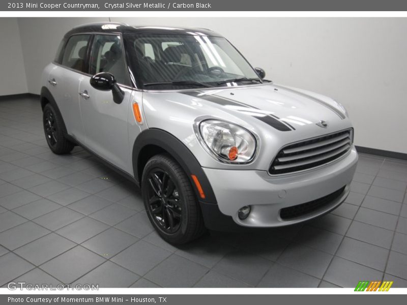 Crystal Silver Metallic / Carbon Black 2013 Mini Cooper Countryman