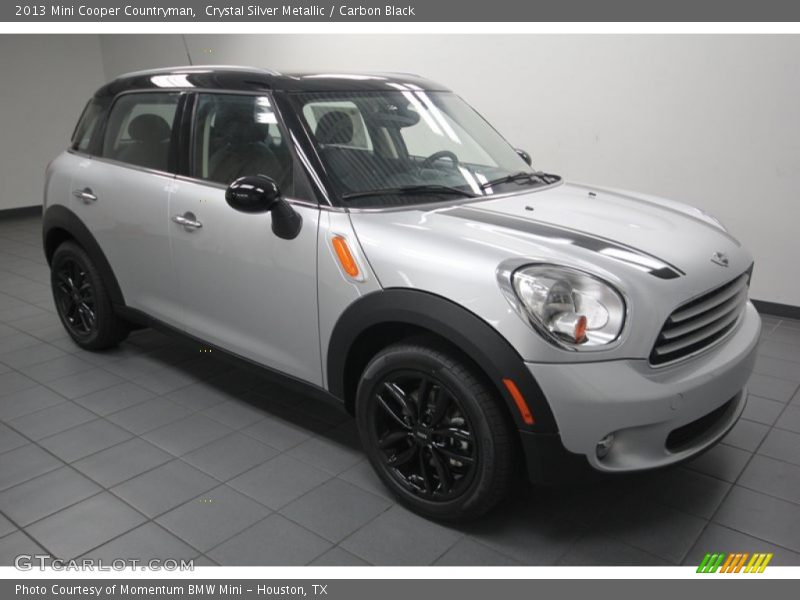 Crystal Silver Metallic / Carbon Black 2013 Mini Cooper Countryman