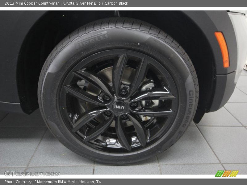 Crystal Silver Metallic / Carbon Black 2013 Mini Cooper Countryman