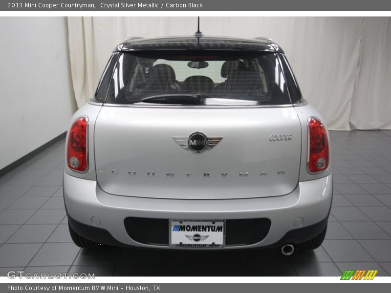 Crystal Silver Metallic / Carbon Black 2013 Mini Cooper Countryman