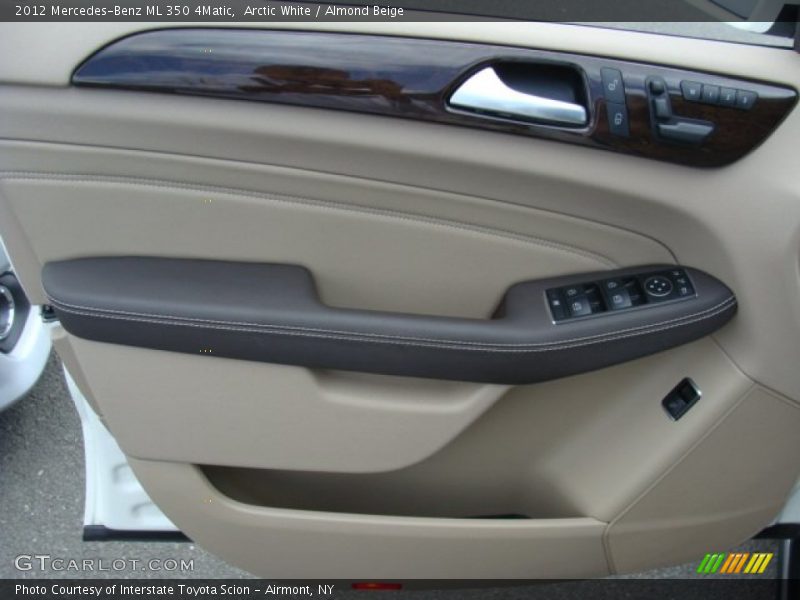 Arctic White / Almond Beige 2012 Mercedes-Benz ML 350 4Matic