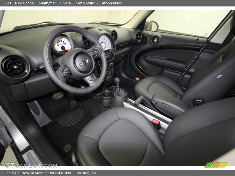 Crystal Silver Metallic / Carbon Black 2013 Mini Cooper Countryman