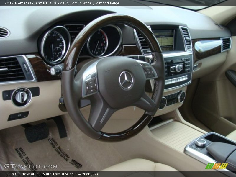 Arctic White / Almond Beige 2012 Mercedes-Benz ML 350 4Matic