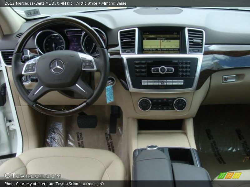 Arctic White / Almond Beige 2012 Mercedes-Benz ML 350 4Matic