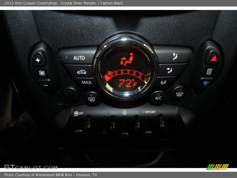 Crystal Silver Metallic / Carbon Black 2013 Mini Cooper Countryman