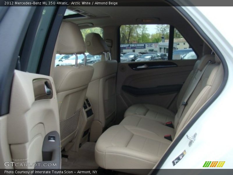 Arctic White / Almond Beige 2012 Mercedes-Benz ML 350 4Matic