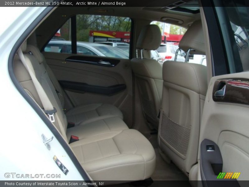 Arctic White / Almond Beige 2012 Mercedes-Benz ML 350 4Matic