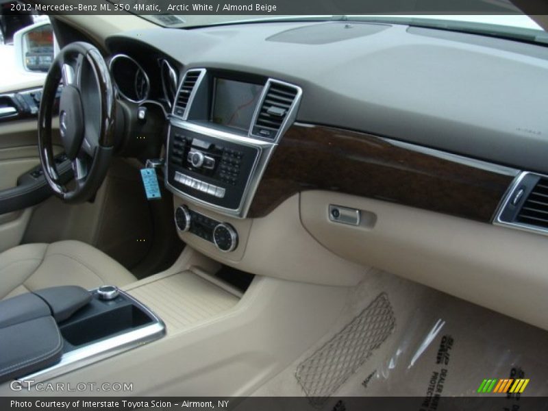 Arctic White / Almond Beige 2012 Mercedes-Benz ML 350 4Matic