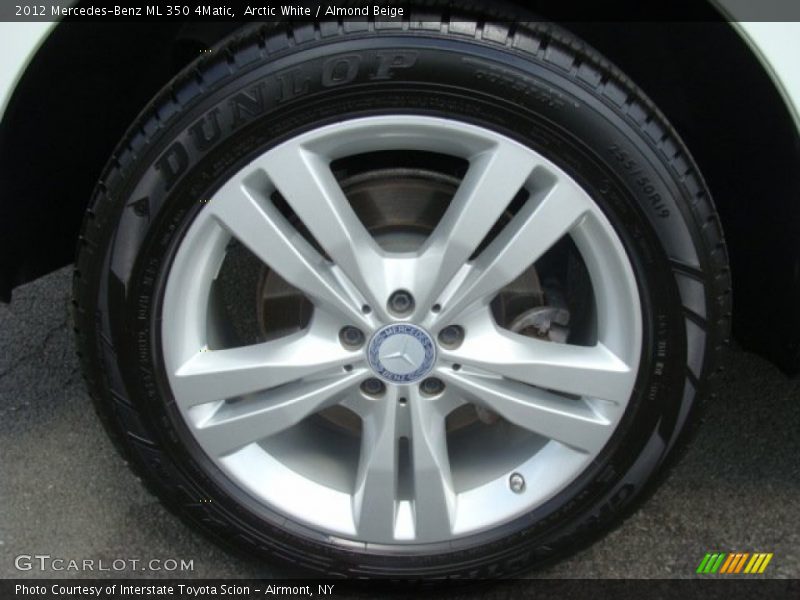 Arctic White / Almond Beige 2012 Mercedes-Benz ML 350 4Matic