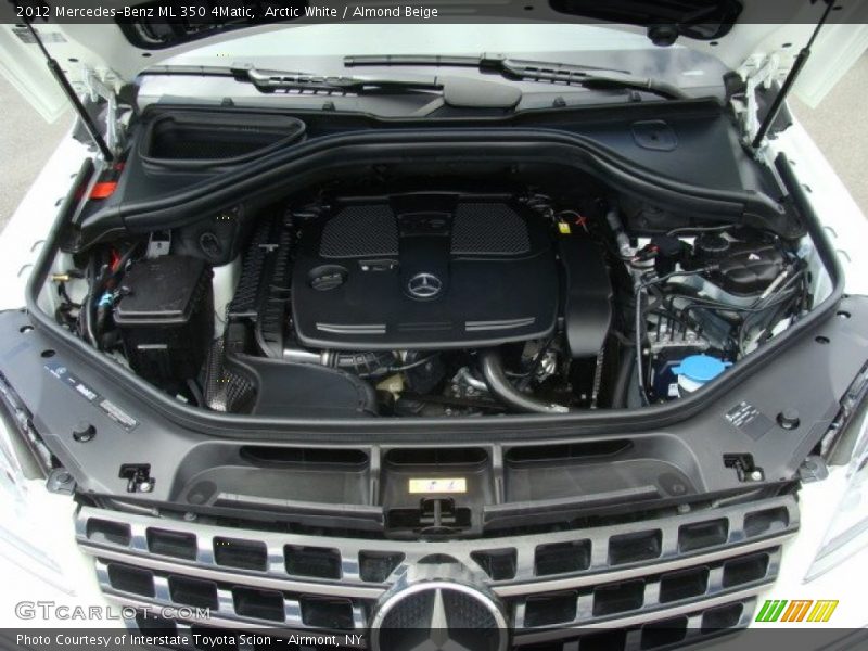 Arctic White / Almond Beige 2012 Mercedes-Benz ML 350 4Matic