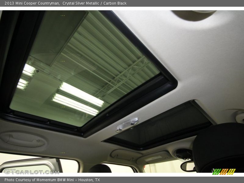 Crystal Silver Metallic / Carbon Black 2013 Mini Cooper Countryman