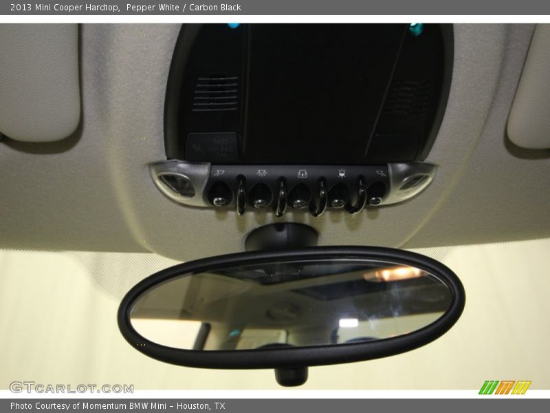 Pepper White / Carbon Black 2013 Mini Cooper Hardtop