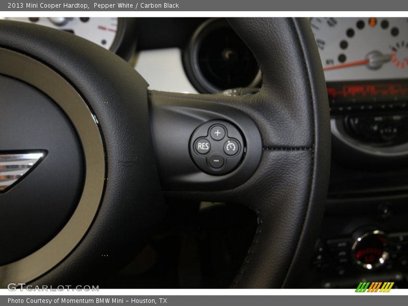 Pepper White / Carbon Black 2013 Mini Cooper Hardtop