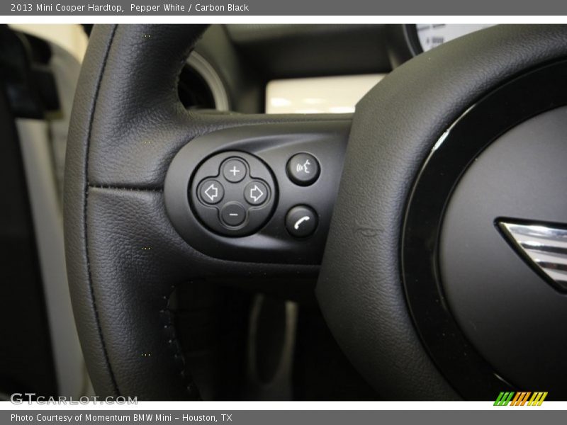 Pepper White / Carbon Black 2013 Mini Cooper Hardtop