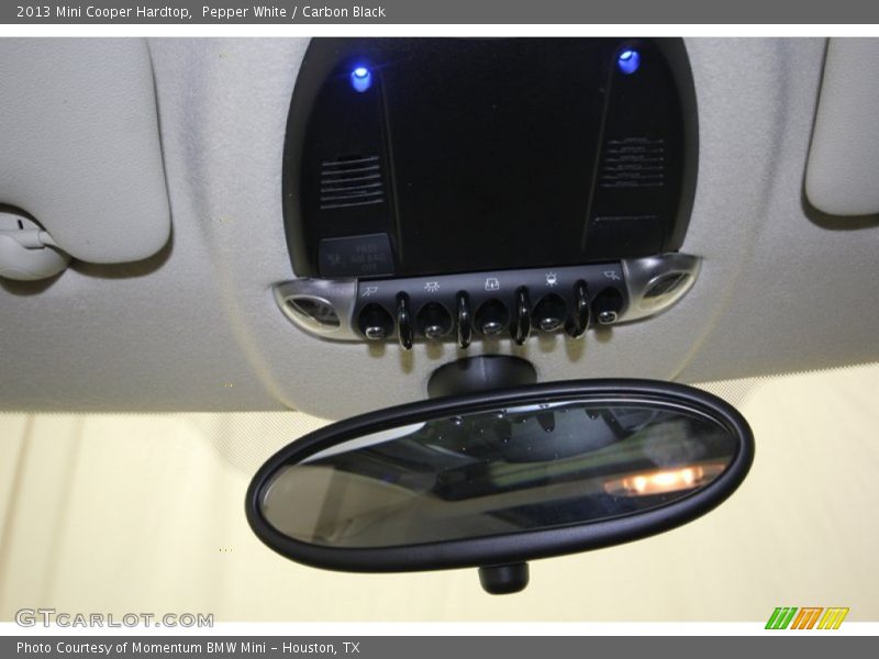 Pepper White / Carbon Black 2013 Mini Cooper Hardtop
