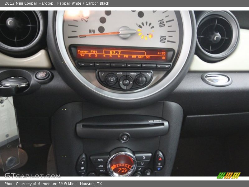 Pepper White / Carbon Black 2013 Mini Cooper Hardtop
