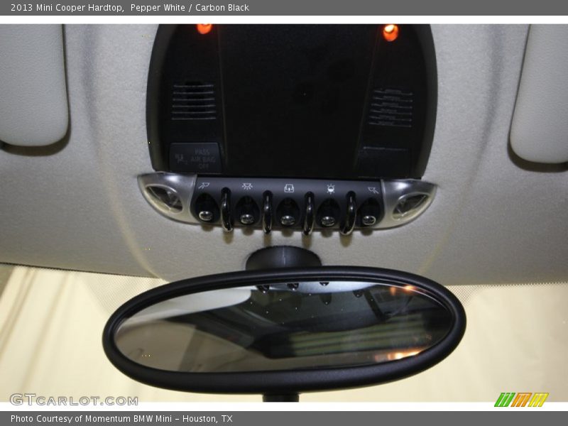Pepper White / Carbon Black 2013 Mini Cooper Hardtop