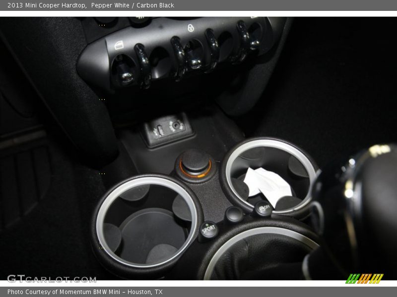 Pepper White / Carbon Black 2013 Mini Cooper Hardtop
