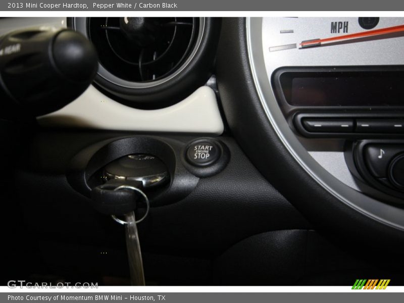 Pepper White / Carbon Black 2013 Mini Cooper Hardtop