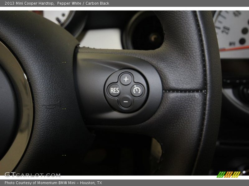 Pepper White / Carbon Black 2013 Mini Cooper Hardtop