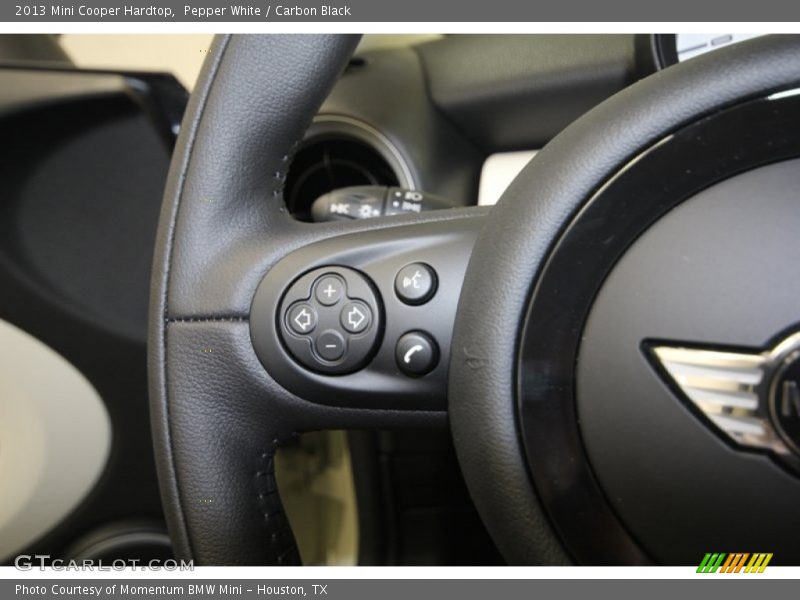 Pepper White / Carbon Black 2013 Mini Cooper Hardtop