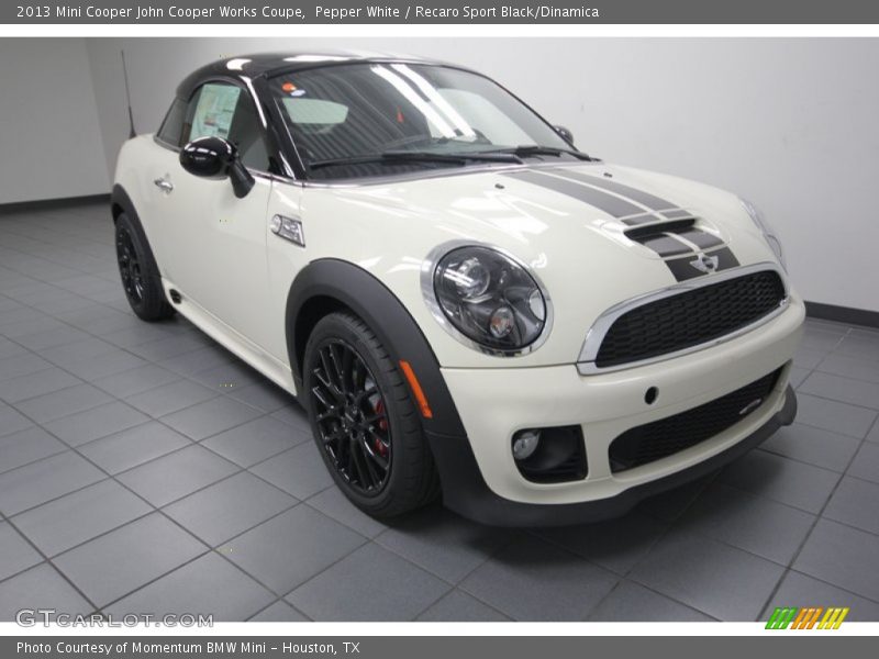 Front 3/4 View of 2013 Cooper John Cooper Works Coupe
