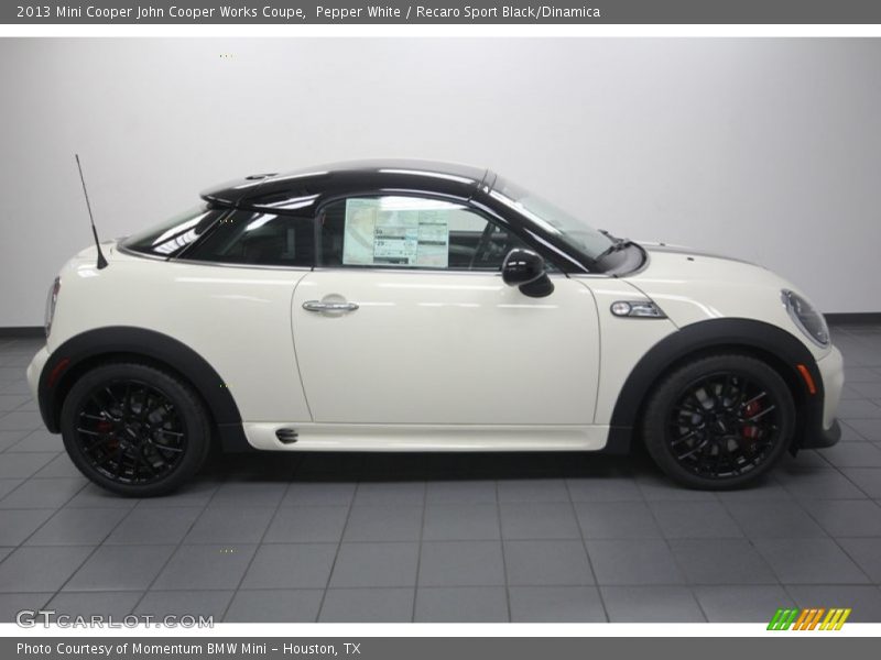  2013 Cooper John Cooper Works Coupe Pepper White