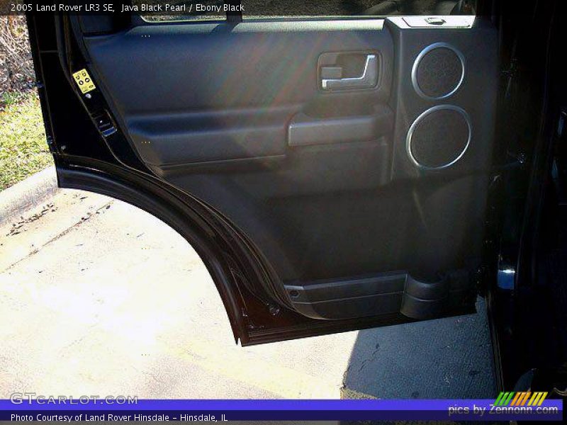 Java Black Pearl / Ebony Black 2005 Land Rover LR3 SE