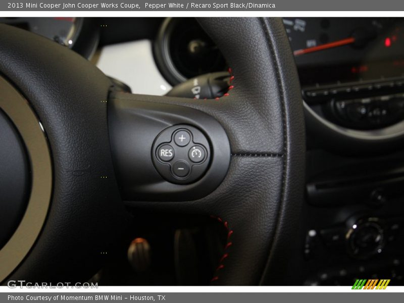 Controls of 2013 Cooper John Cooper Works Coupe