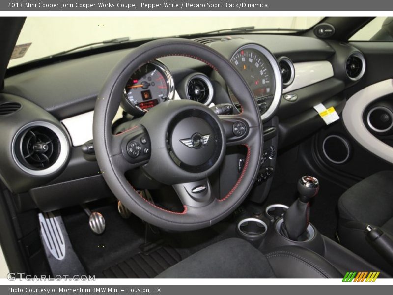  2013 Cooper John Cooper Works Coupe Steering Wheel