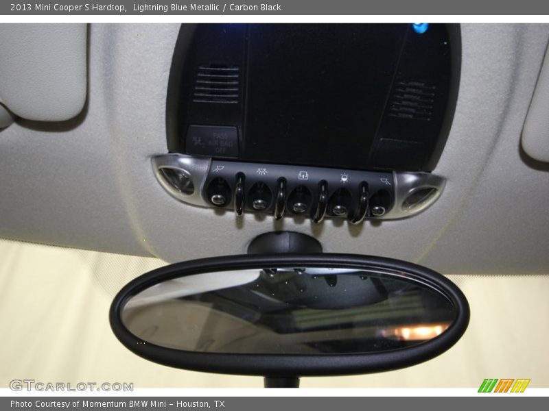 Lightning Blue Metallic / Carbon Black 2013 Mini Cooper S Hardtop