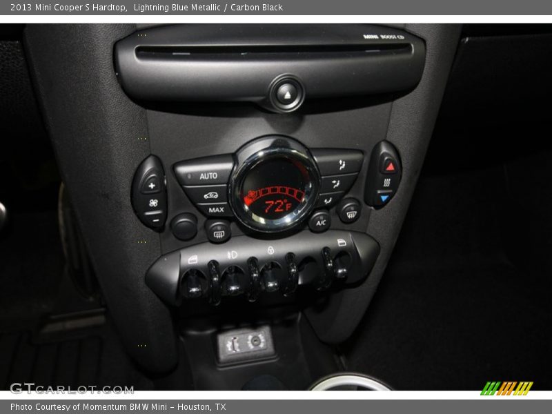 Lightning Blue Metallic / Carbon Black 2013 Mini Cooper S Hardtop
