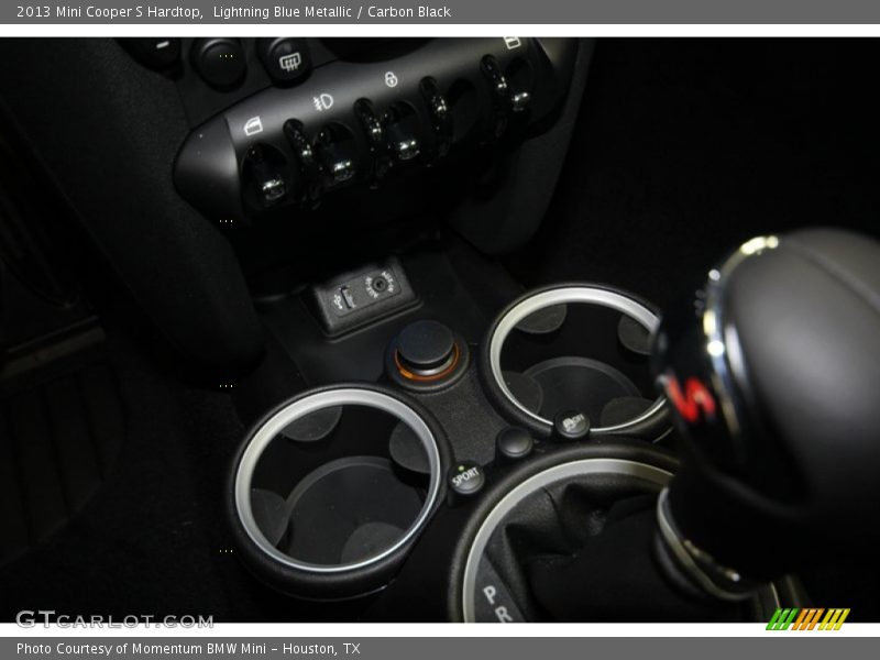 Lightning Blue Metallic / Carbon Black 2013 Mini Cooper S Hardtop