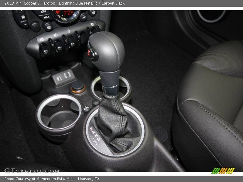 Lightning Blue Metallic / Carbon Black 2013 Mini Cooper S Hardtop