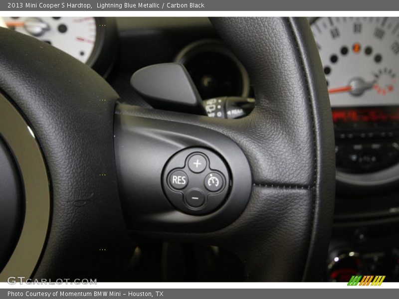 Lightning Blue Metallic / Carbon Black 2013 Mini Cooper S Hardtop