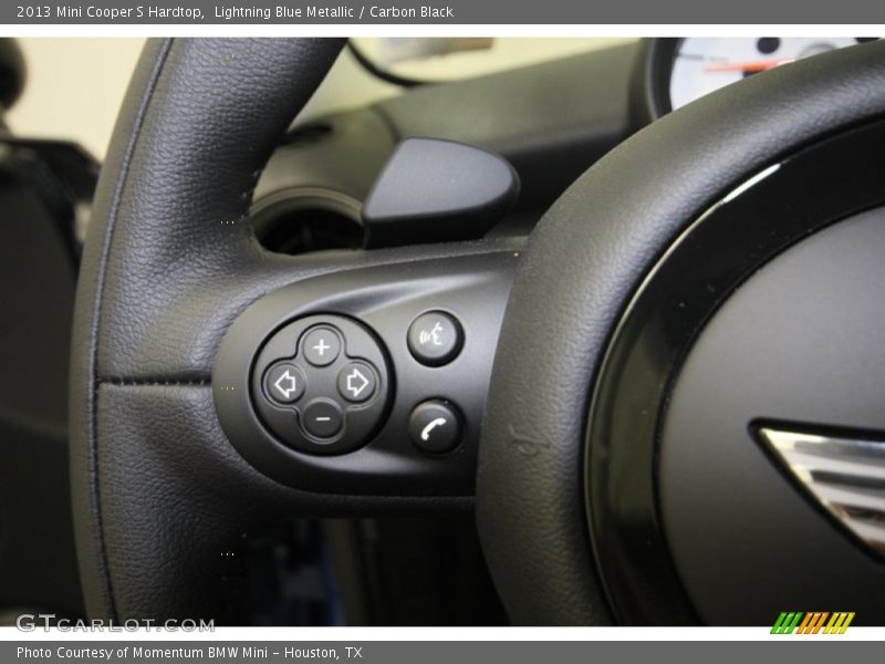 Lightning Blue Metallic / Carbon Black 2013 Mini Cooper S Hardtop