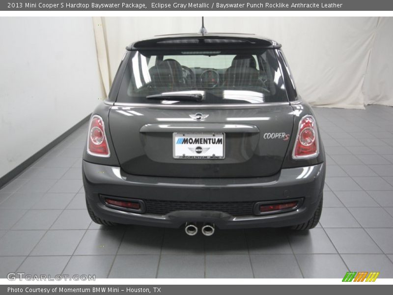 Eclipse Gray Metallic / Bayswater Punch Rocklike Anthracite Leather 2013 Mini Cooper S Hardtop Bayswater Package