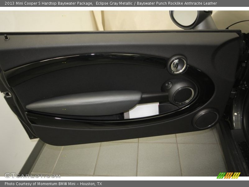 Eclipse Gray Metallic / Bayswater Punch Rocklike Anthracite Leather 2013 Mini Cooper S Hardtop Bayswater Package