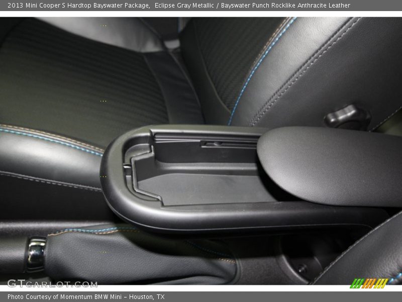 Eclipse Gray Metallic / Bayswater Punch Rocklike Anthracite Leather 2013 Mini Cooper S Hardtop Bayswater Package