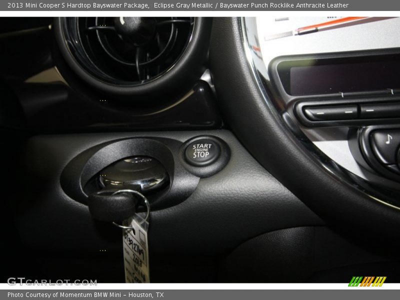 Eclipse Gray Metallic / Bayswater Punch Rocklike Anthracite Leather 2013 Mini Cooper S Hardtop Bayswater Package