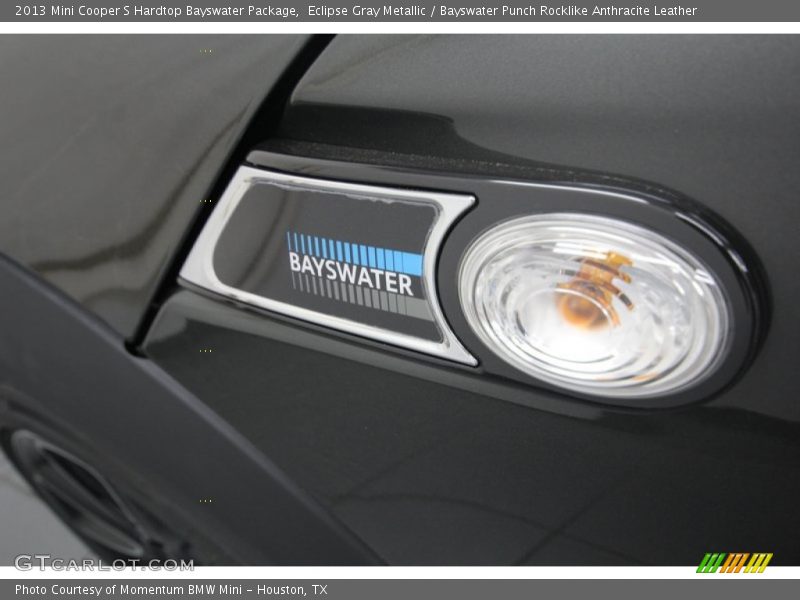Eclipse Gray Metallic / Bayswater Punch Rocklike Anthracite Leather 2013 Mini Cooper S Hardtop Bayswater Package
