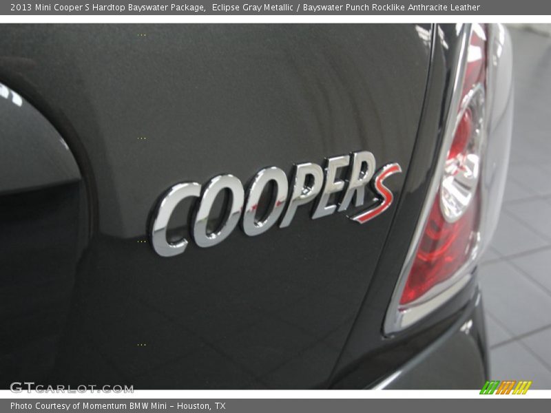 Eclipse Gray Metallic / Bayswater Punch Rocklike Anthracite Leather 2013 Mini Cooper S Hardtop Bayswater Package