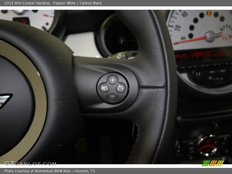 Pepper White / Carbon Black 2013 Mini Cooper Hardtop