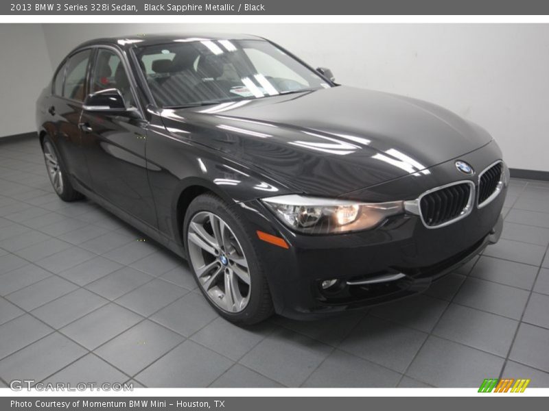 Black Sapphire Metallic / Black 2013 BMW 3 Series 328i Sedan