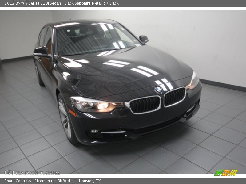 Black Sapphire Metallic / Black 2013 BMW 3 Series 328i Sedan