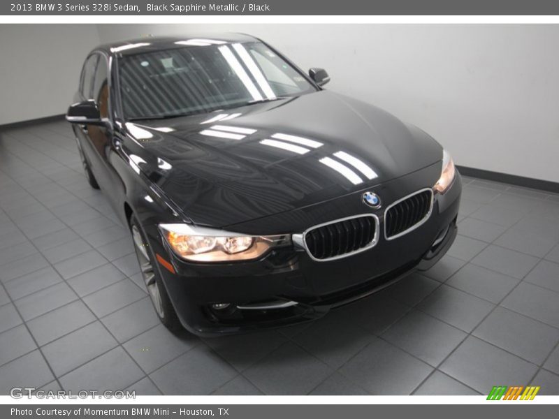 Black Sapphire Metallic / Black 2013 BMW 3 Series 328i Sedan