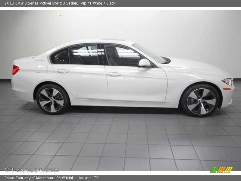 Alpine White / Black 2013 BMW 3 Series ActiveHybrid 3 Sedan